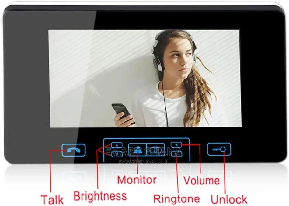 2.4G Wireless Video Door Phone Doorbell Intercom System