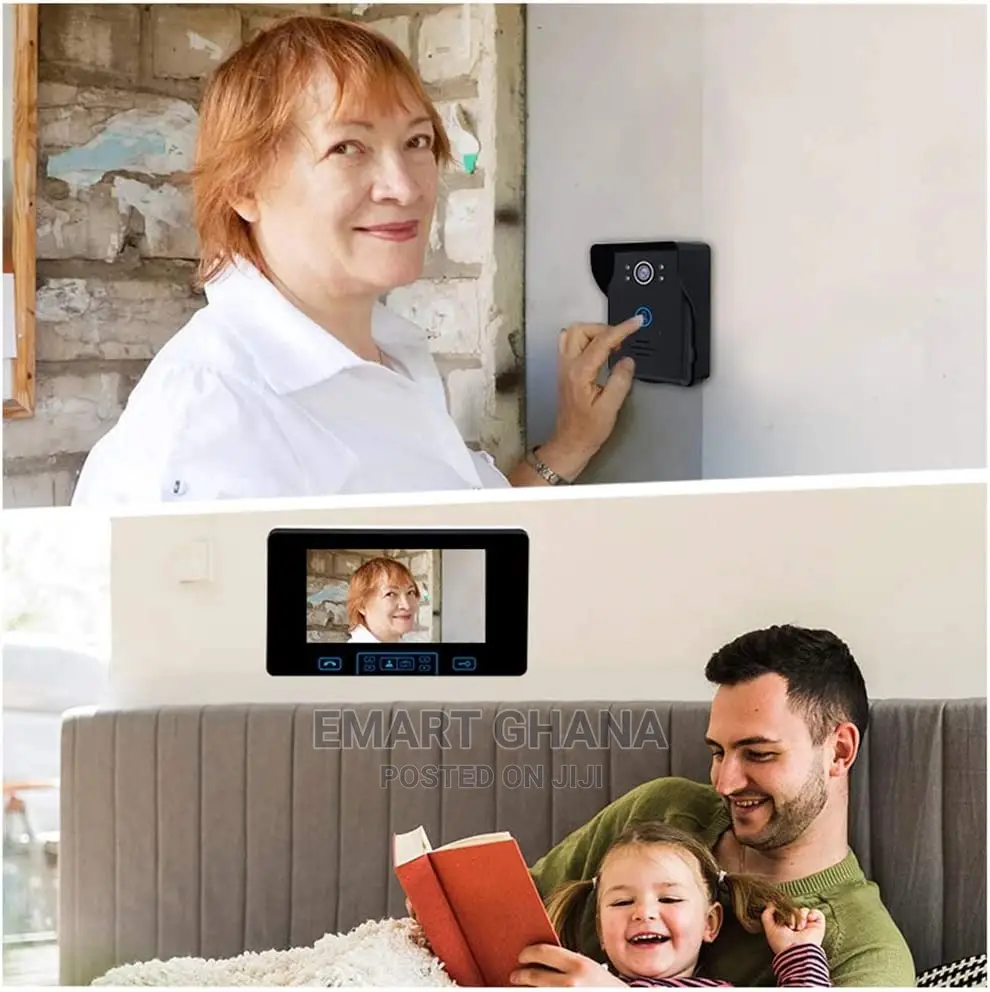2.4G Wireless Video Door Phone Doorbell Intercom System
