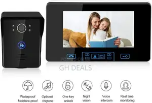 2.4G Wireless Video Door Phone Doorbell Intercom System