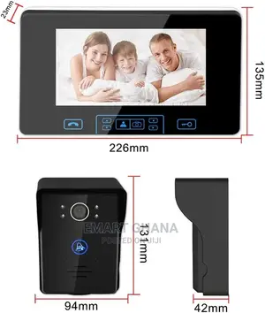 2.4G Wireless Video Door Phone Doorbell Intercom System