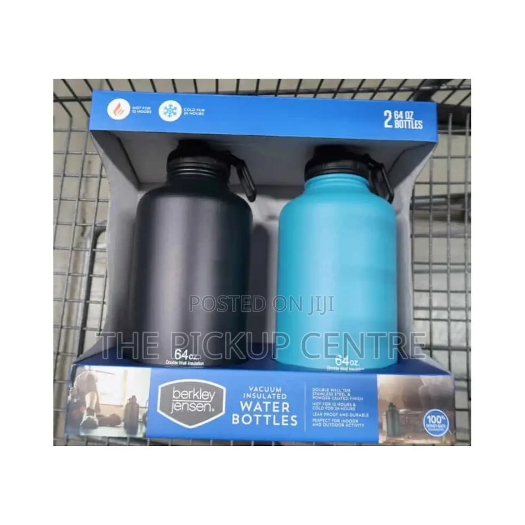 Berkley Jensen 64oz Stainless Steel Insulated Flask (370ghs Each)