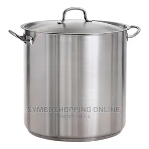 Tramontina Covered Stock Pot Stainless Steel 38 Qt, 35.9l