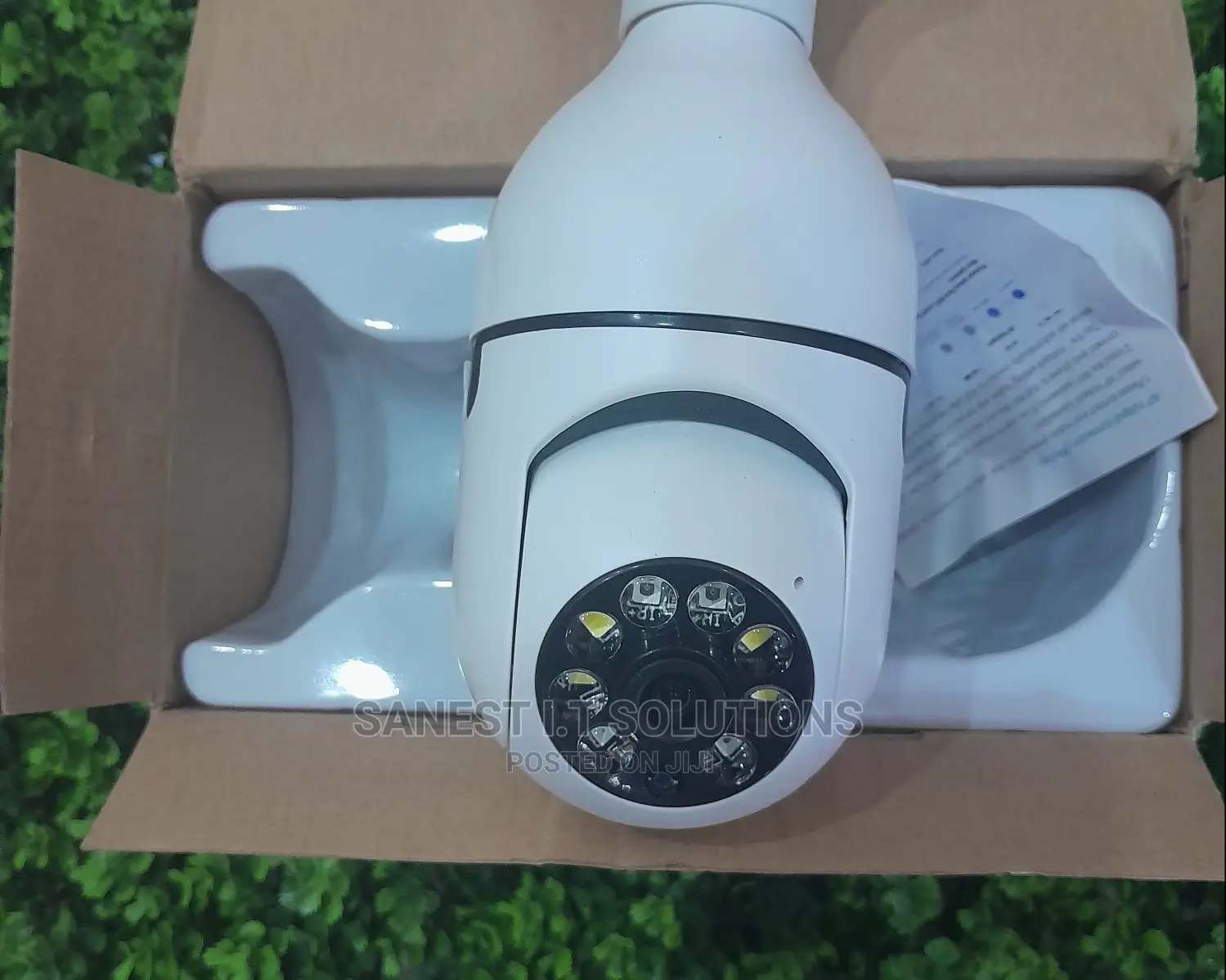 Wifi Bulb PTZ Camera 2 Way Audio Wirelesscctv