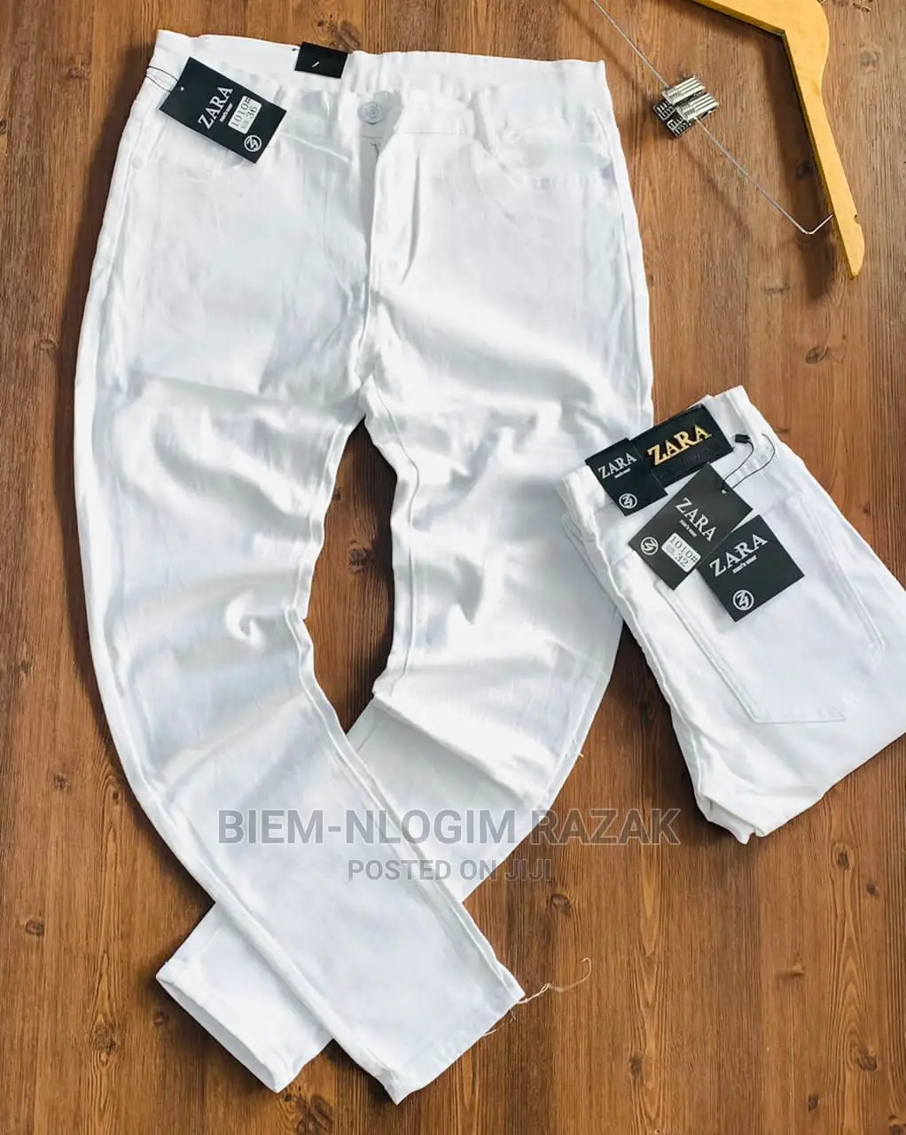 Original Stocked White Jeans and Design Jeans Available