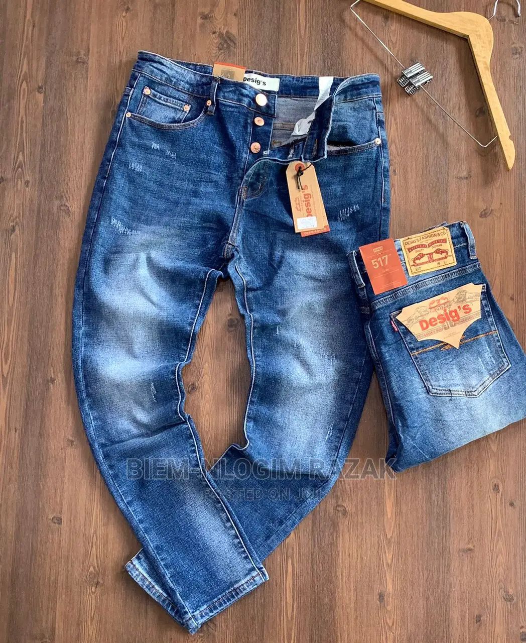 Original Stocked White Jeans and Design Jeans Available