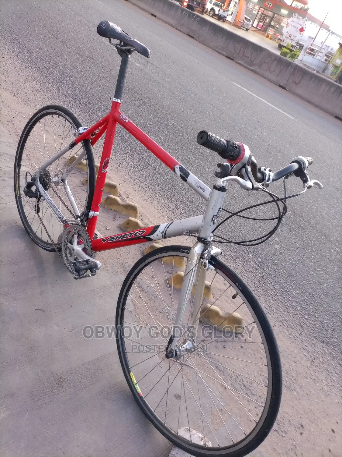 Red Sports Type Bike