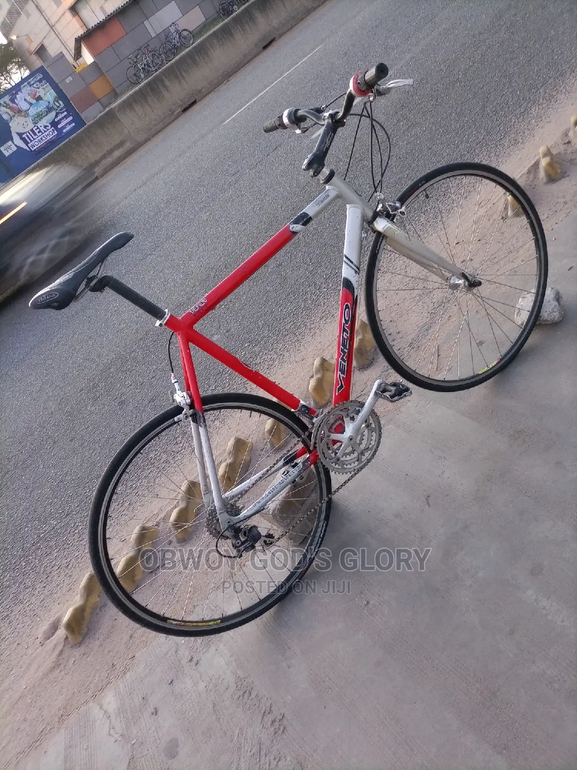 Red Sports Type Bike