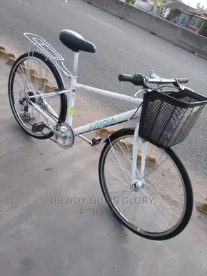 White Jet Carrier Bike