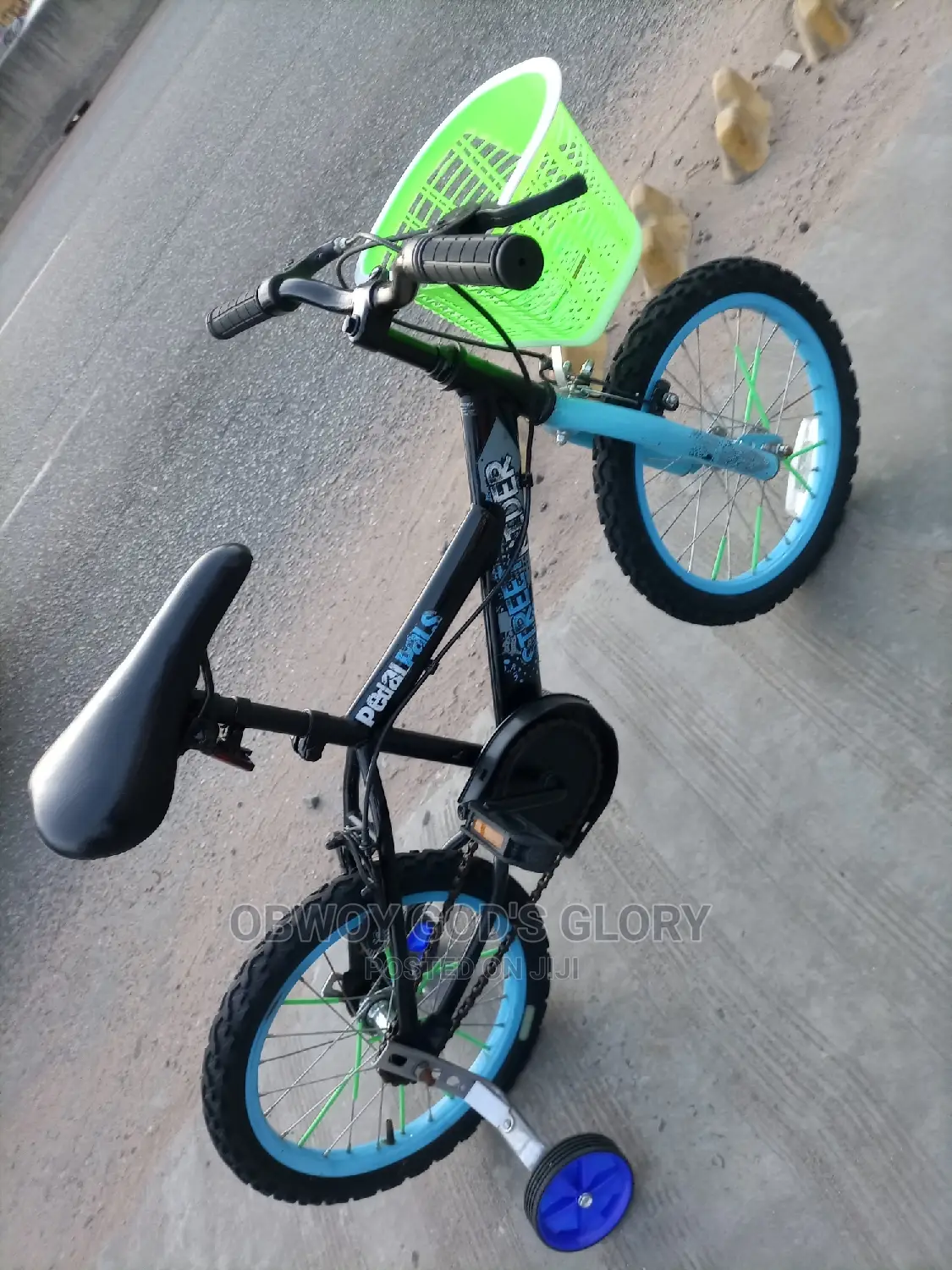 Black Kids Bike