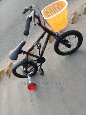 Black Jet Mountain Kids Bike