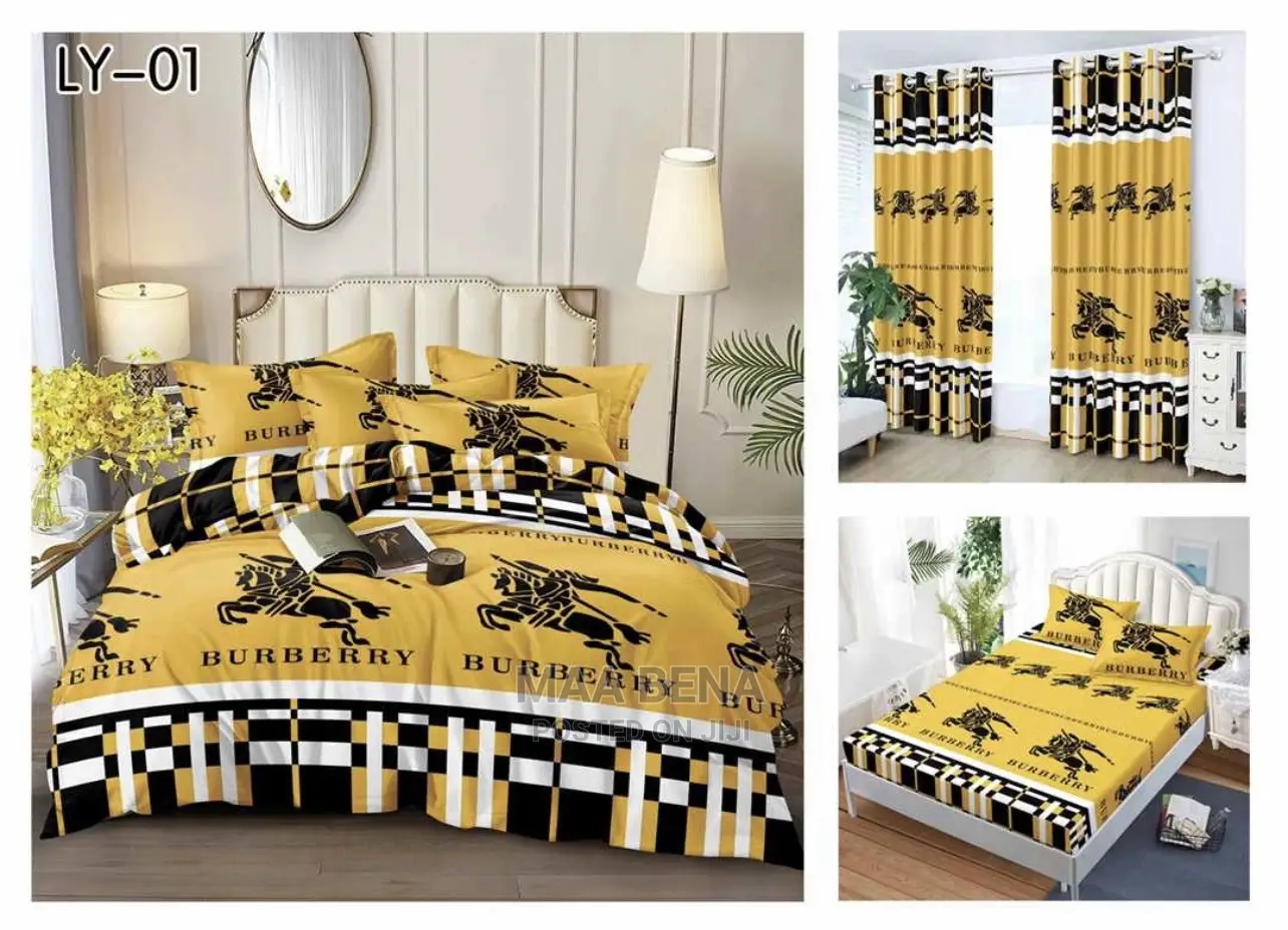 Bedset With Matching Curtains