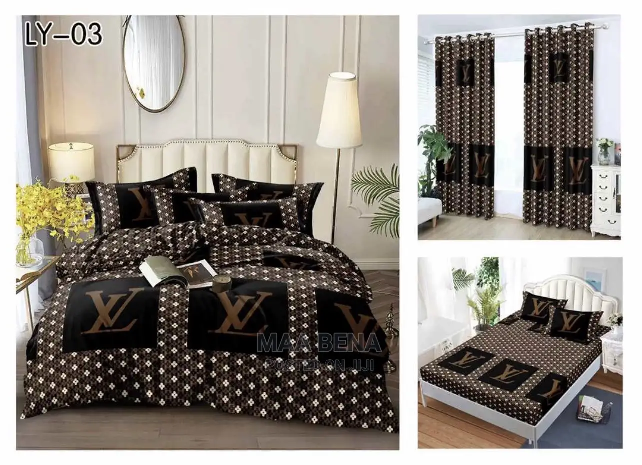 Bedset With Matching Curtains