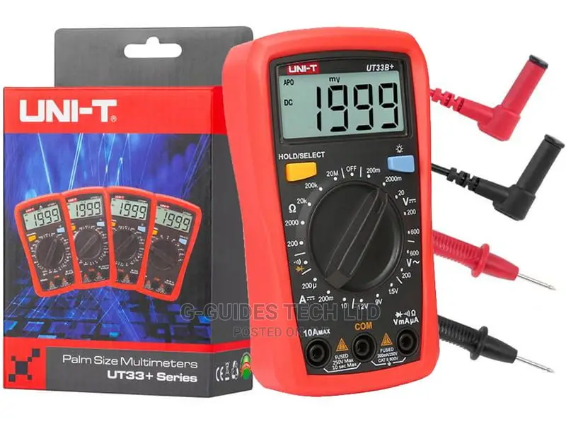 Uni-T Palm Size Digital Multimeters Ut33b+