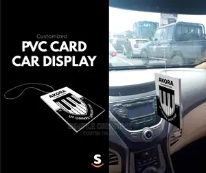 Pvc Card Car Display