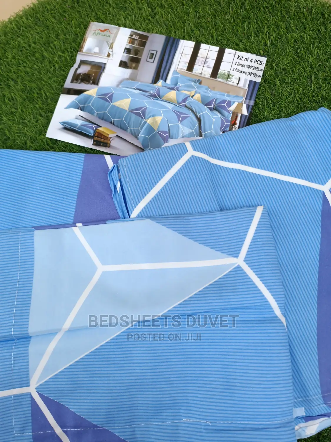 1 Bedsheet and 2 Pillow Cases