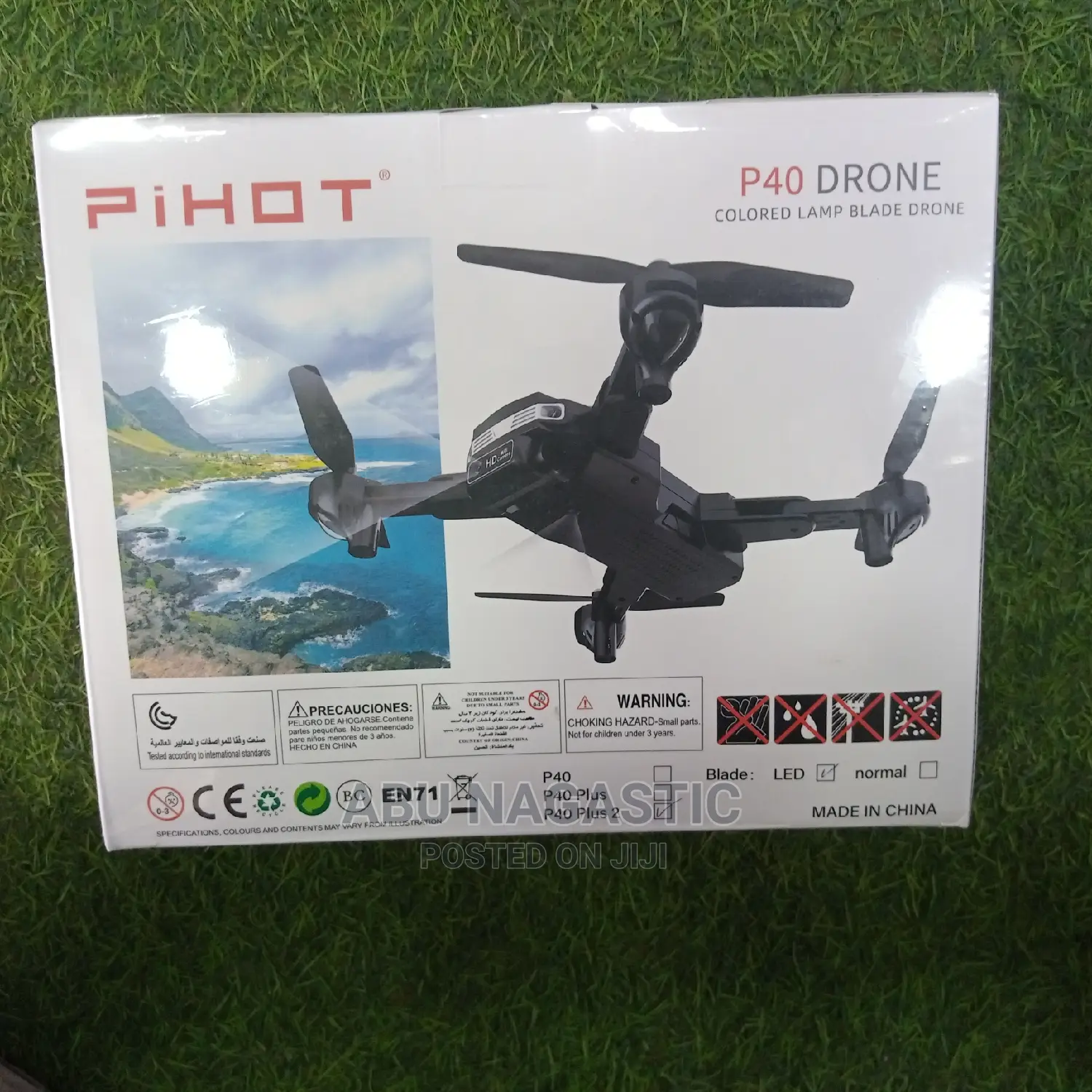 Pihot P40 Plus 2 Dual Lens HD+ESC Drone