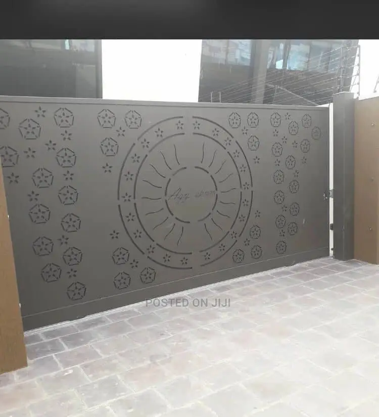 Executive Galvanized Stainless Main Gate