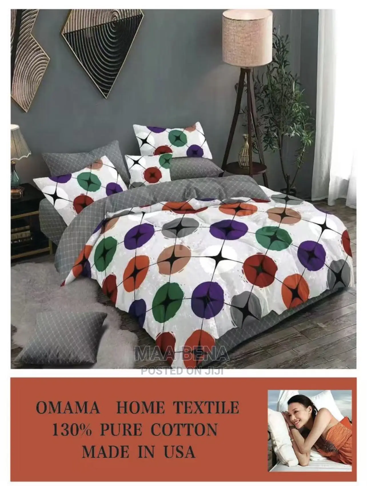 2 Different Bedsheets, 5 Pillowcases