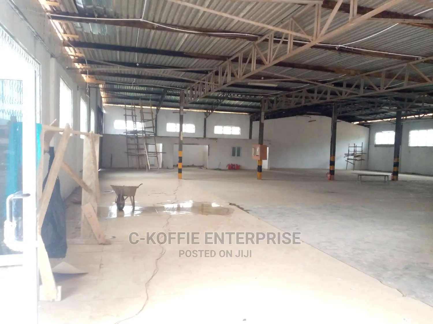 600 SQM Warehouse at North Kaneshie Industrial Area.
