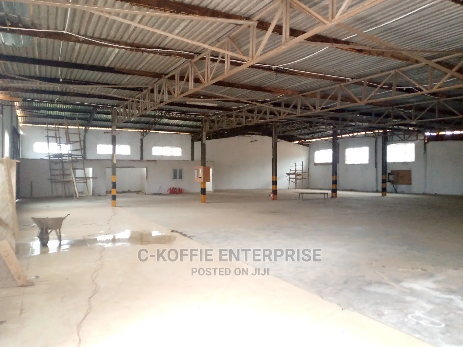 600 SQM Warehouse at North Kaneshie Industrial Area.