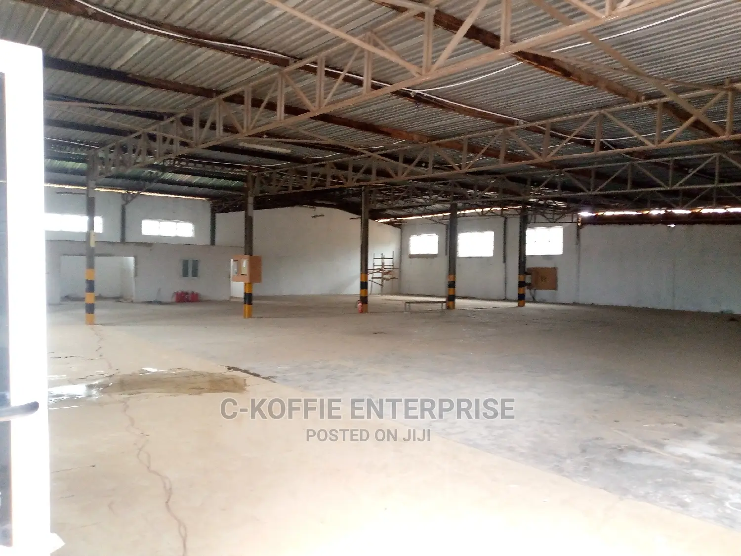 600 SQM Warehouse at North Kaneshie Industrial Area.