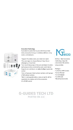 NG-A100 Wireless Wifi Alarm Kit