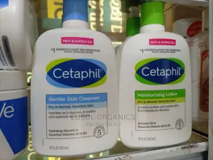 Cetaphil Moisturizing Lotion and Gentle Skin Cleanser