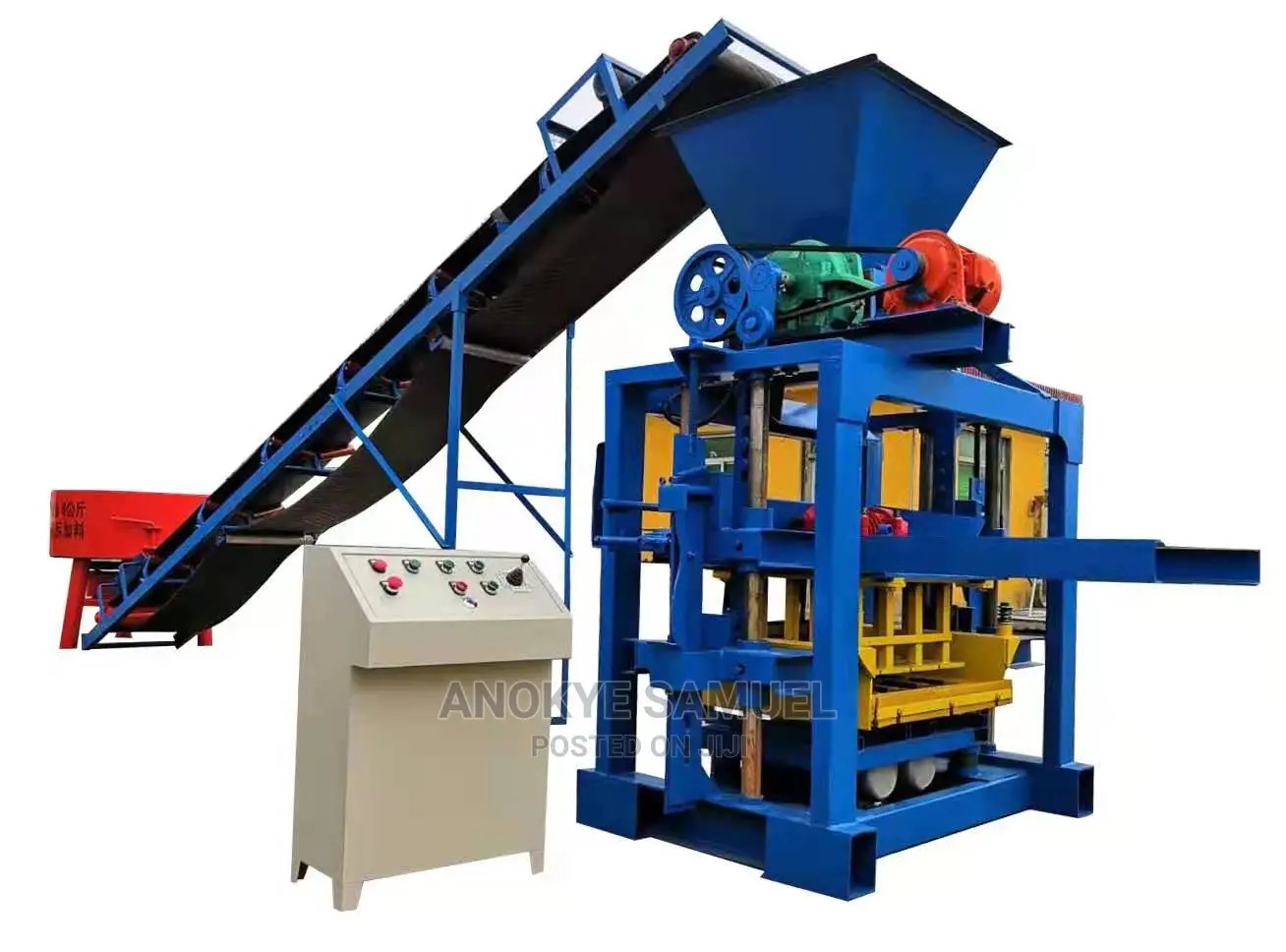 Industrial Block Machine