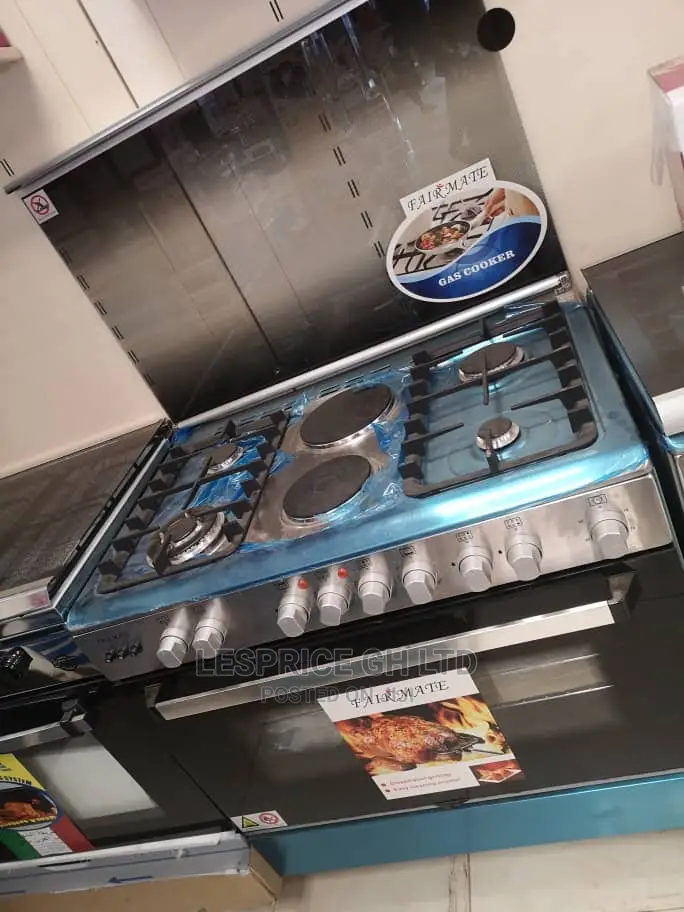 Fairmate Gas Cooker 2 Electric With 4buners