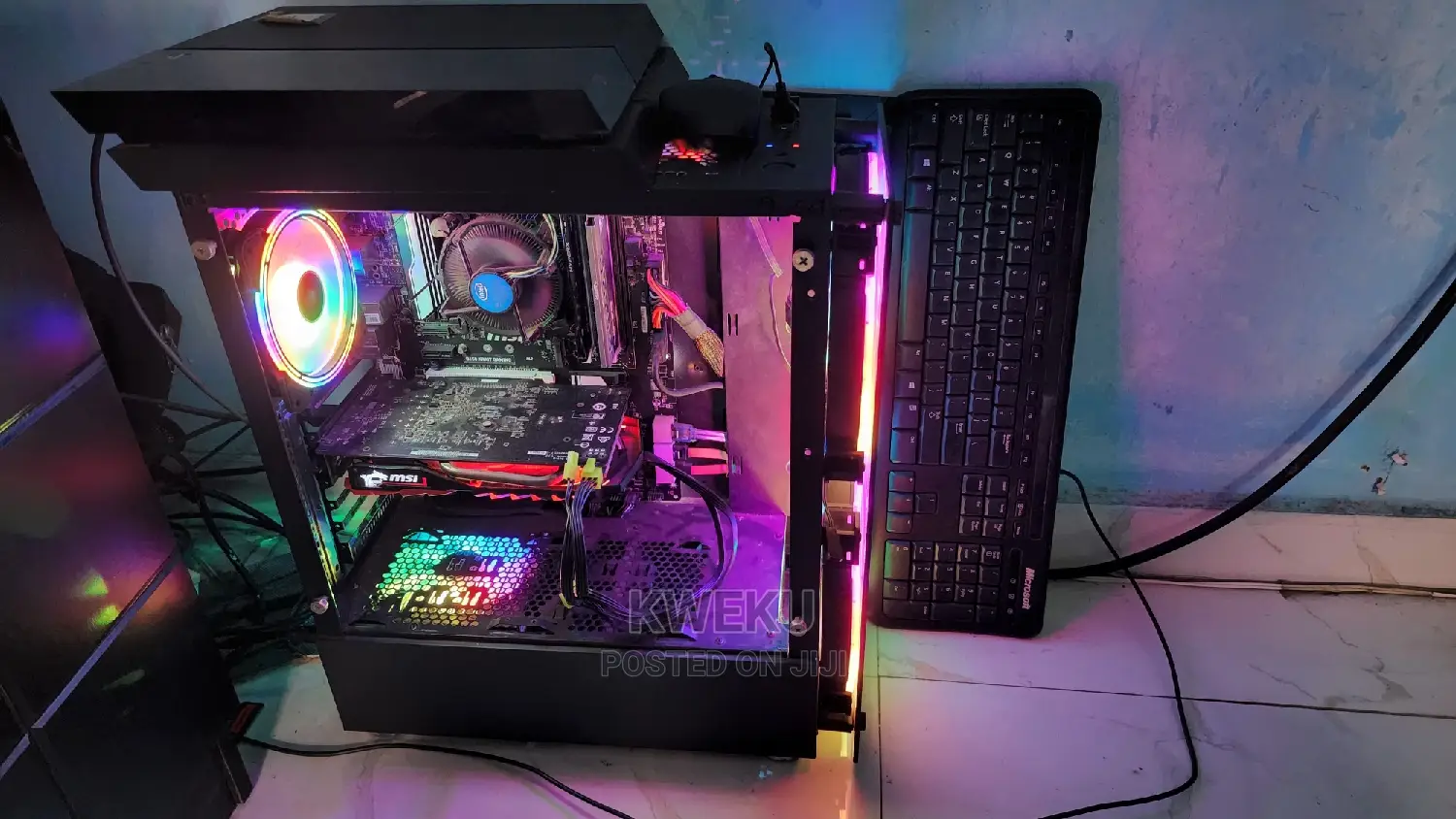 Desktop Computer MSI Gaming 24GE 2QE 12GB Intel Core I5 SSD 512GB