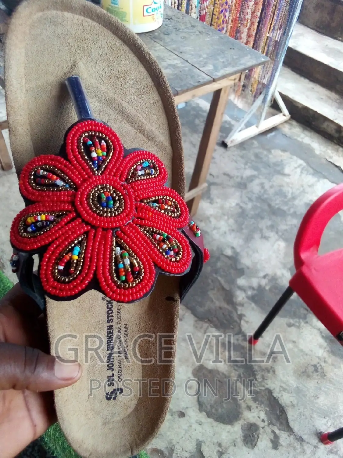 Beads Slippers