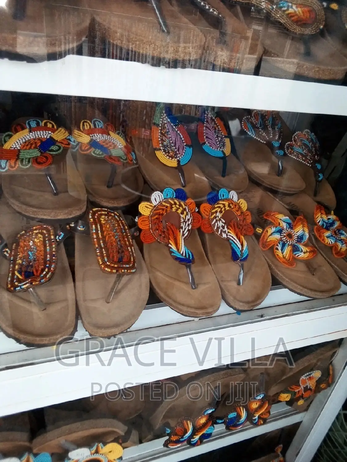 Beads Slippers