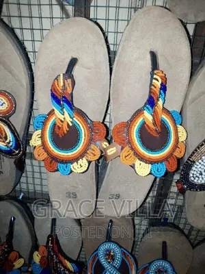 Beads Slippers