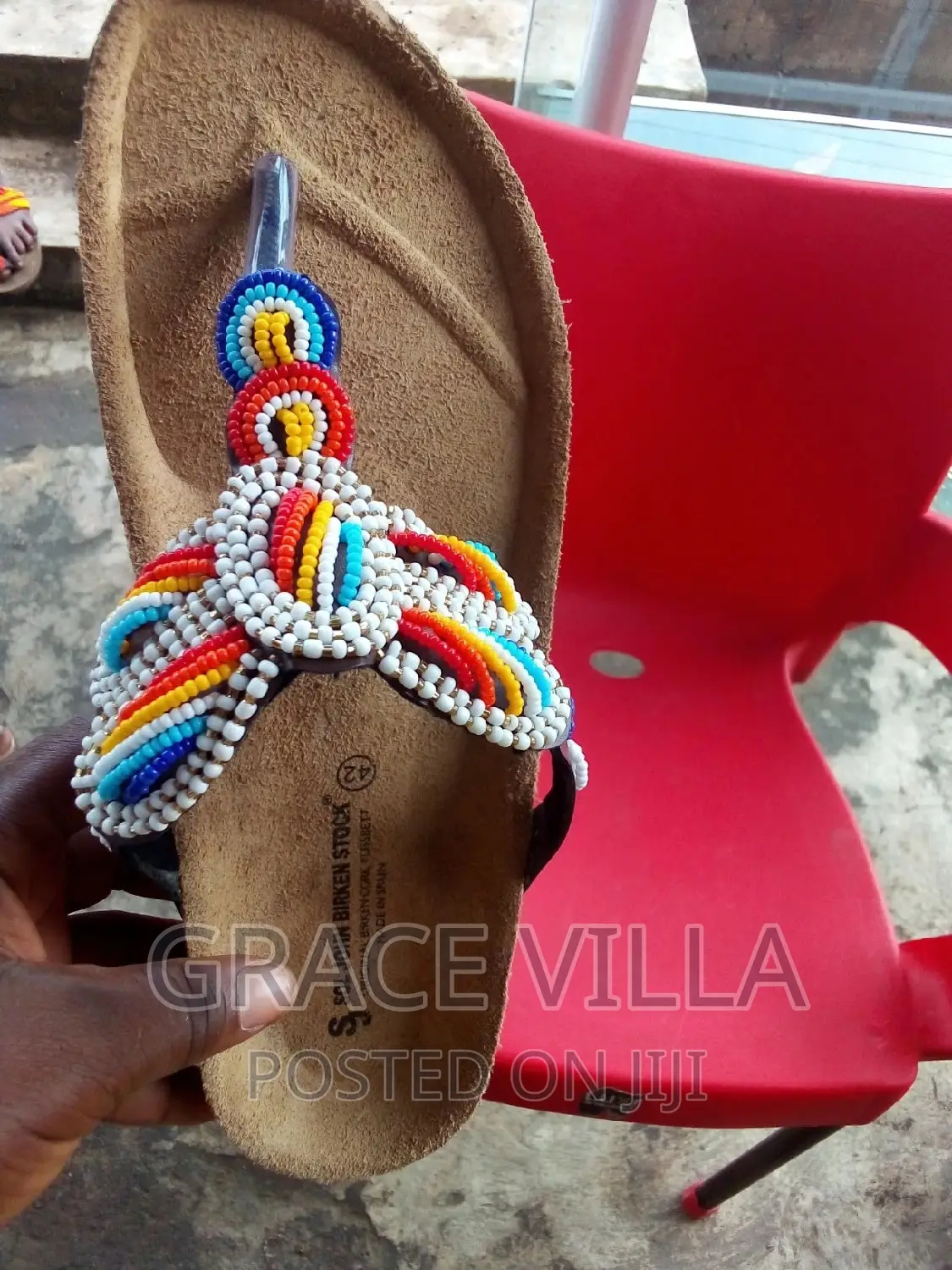 Beads Slippers