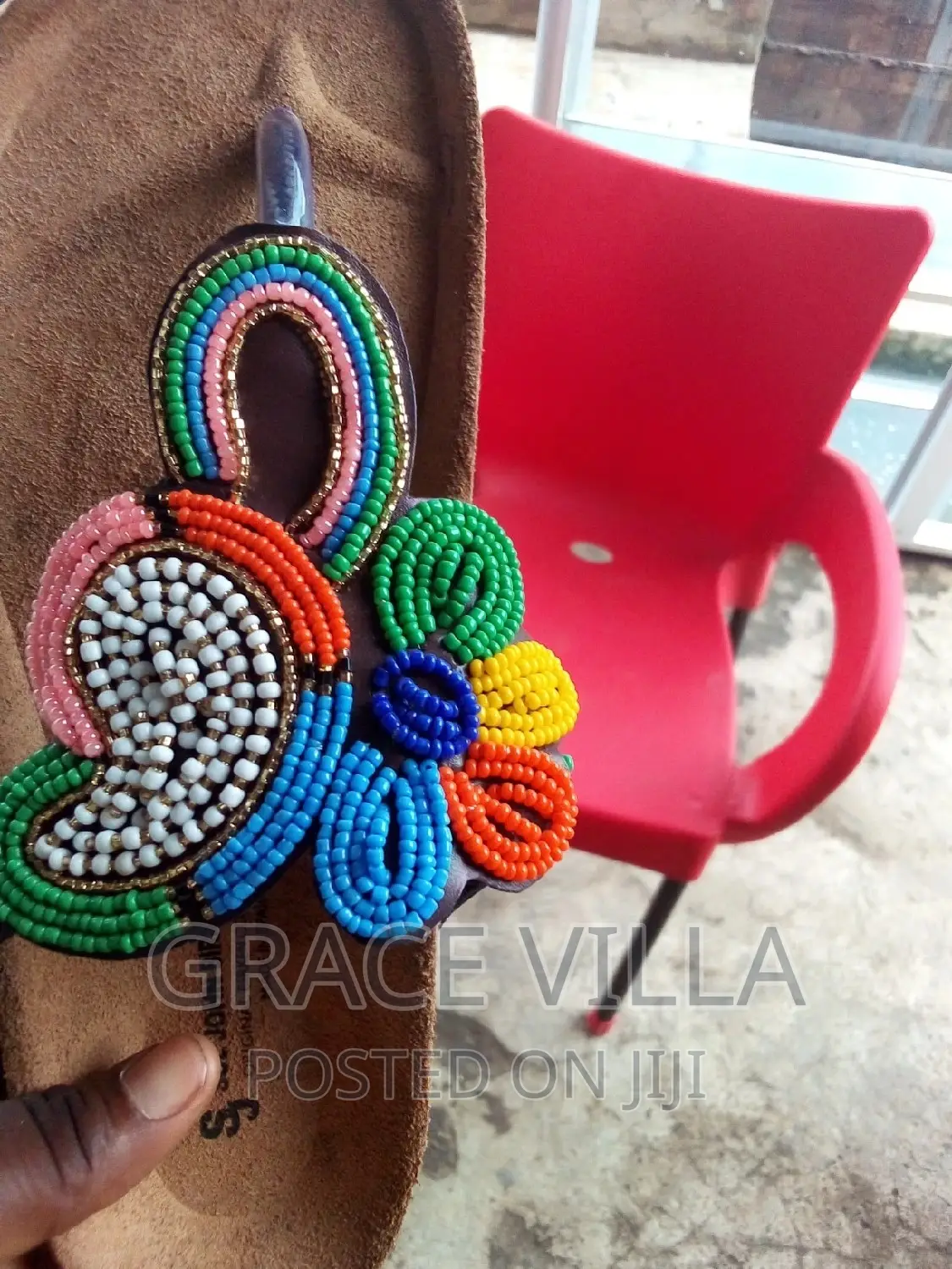 Beads Slippers
