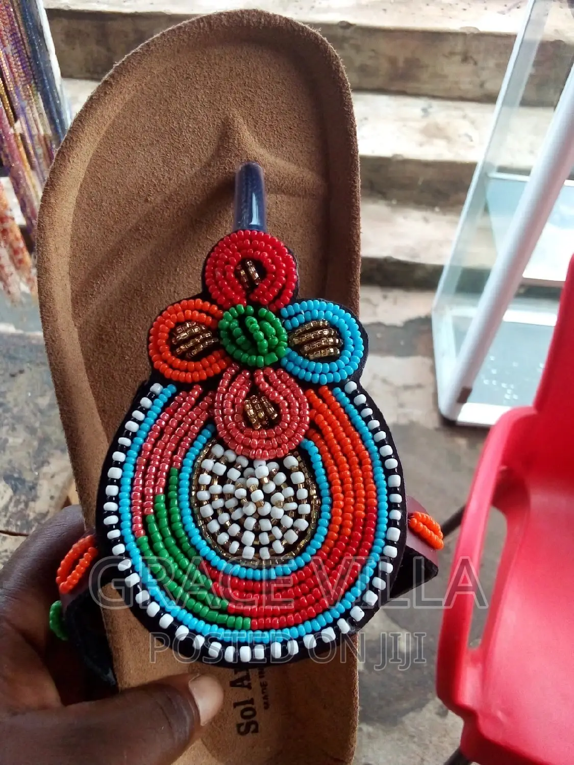 Beads Slippers