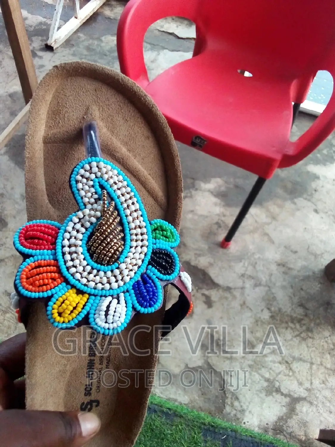 Beads Slippers