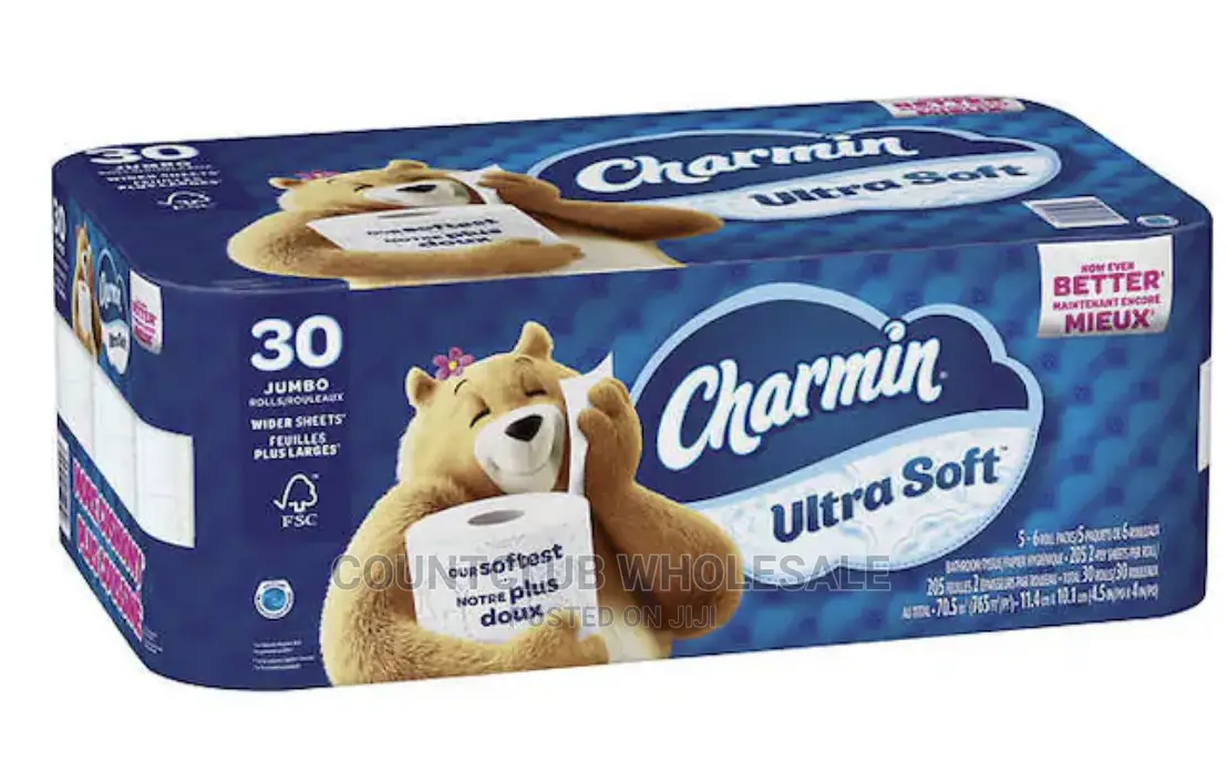 Charmin Ultra Soft Bathroom Tissue 30 Jumbo Rolls