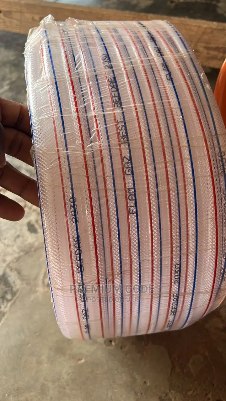 High Pressure Transparent Gas Hose, Yard