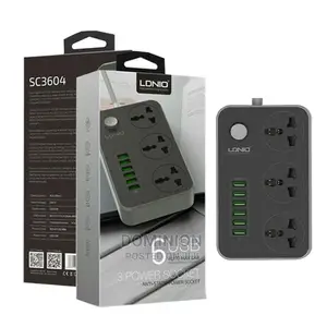 Ldnio Extension Sc3640 6port Usb, 2m Long Cable