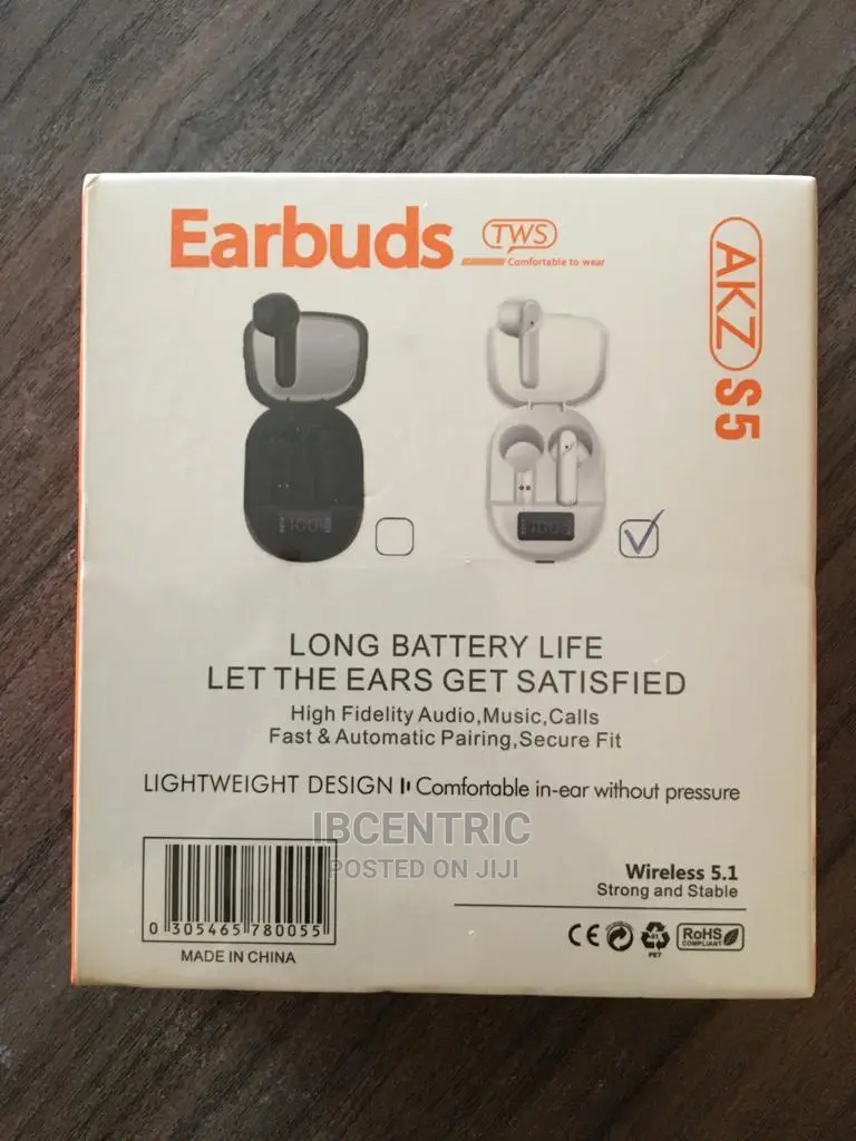 AKZ S5 Wireless Earbuds