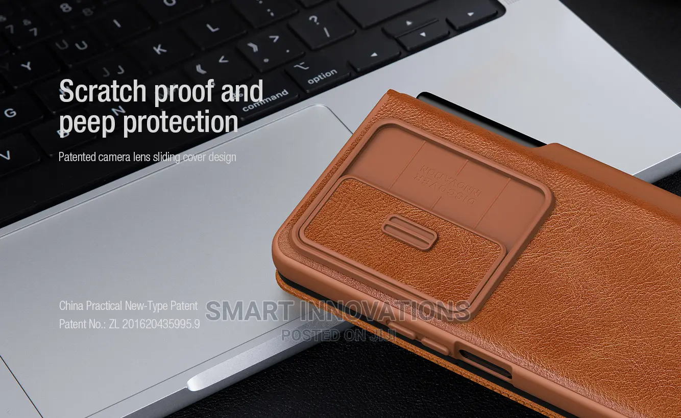Galaxy Z Fold 5 | Z Fold 4 Qin Leather Case With Pen Holder