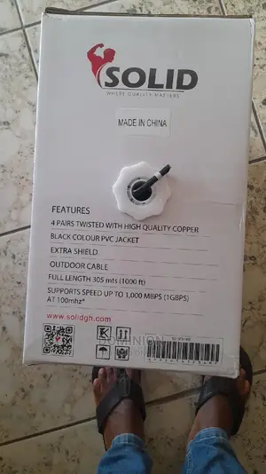 Solid Sd-sftp 305m (1000ft) Cat6 Outdoor Newtwork Cable
