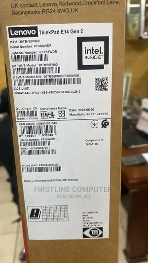 New Laptop Lenovo Thinkpad E15 16GB Intel Core I7 HDD+SSD 512GB
