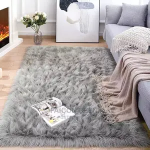 Fluffy Heavy Fur Carpet Rug(In Diff Colors)**Size:180x120cm