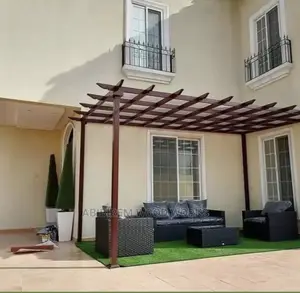 Executive Pergola and Wall Panelling