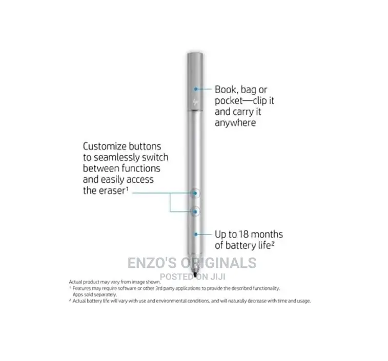 HP Spectre X360 Active Digital Stylus Pen Surface Pro Stylus
