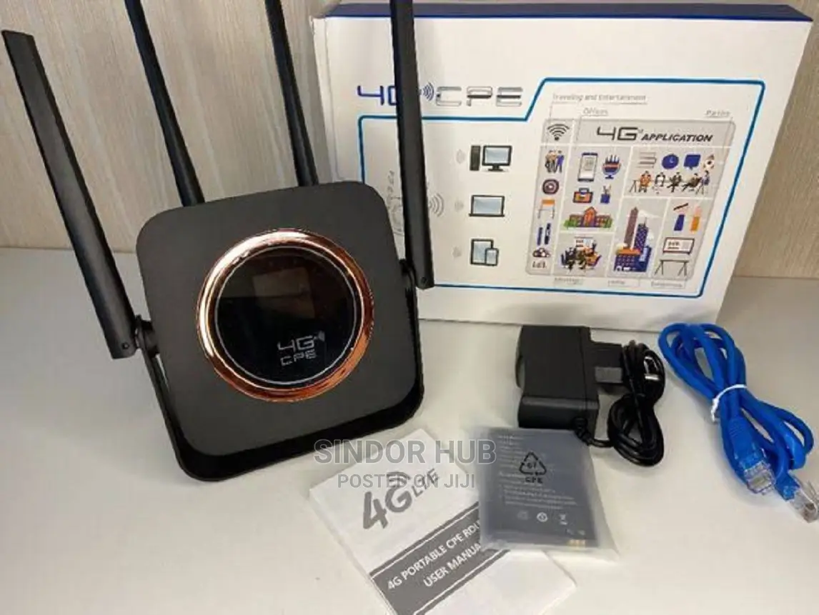 Universal 4G LTE Ultra Speed Wireless Chargeable Router in Tema ...