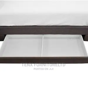 BED QUEEN SIZE (With Storage )Gray