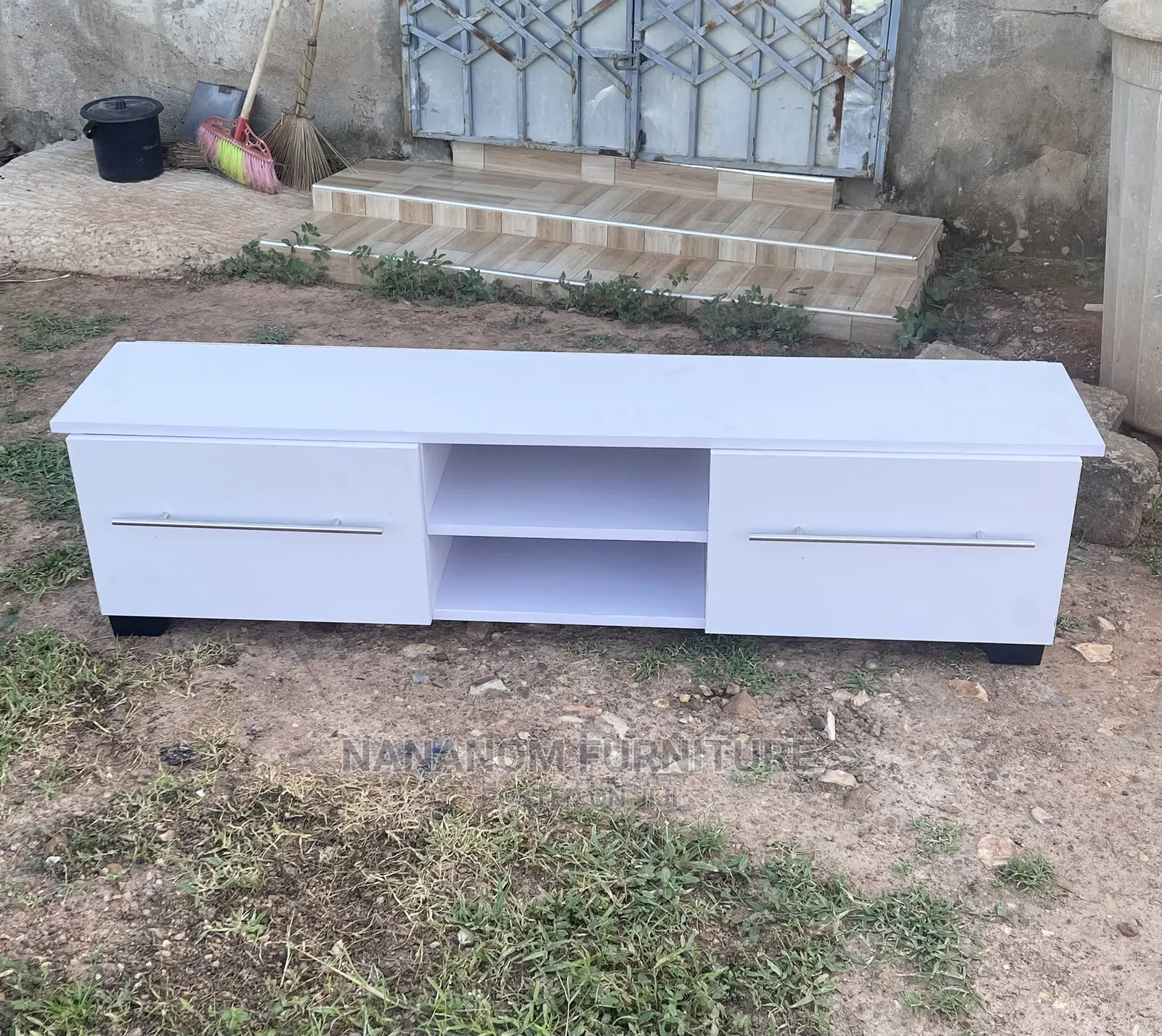 Foreign Wood TV Stand